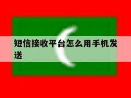 短信接收平台怎么用手机发送