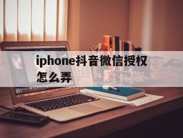 iphone抖音微信授权怎么弄