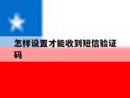 怎样设置才能收到短信验证码