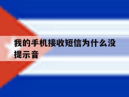 我的手机接收短信为什么没提示音