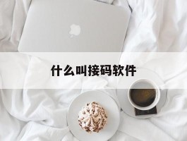 什么叫接码软件