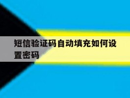 短信验证码自动填充如何设置密码