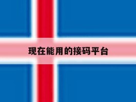 现在能用的接码平台