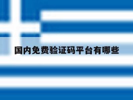 国内免费验证码平台有哪些