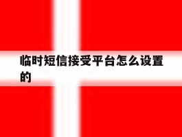 临时短信接受平台怎么设置的的简单介绍