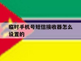 临时手机号短信接收器怎么设置的