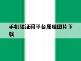 手机验证码平台原理图片下载