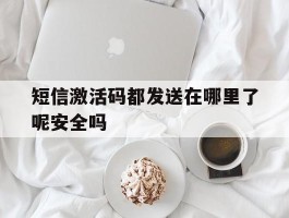 短信激活码都发送在哪里了呢安全吗