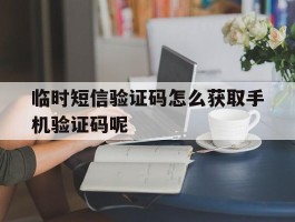 临时短信验证码怎么获取手机验证码呢