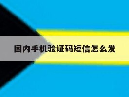 国内手机验证码短信怎么发