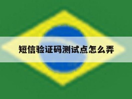 短信验证码测试点怎么弄