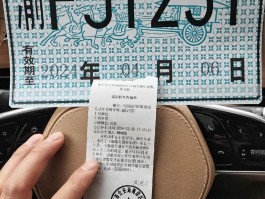 临时号牌张贴标准规范要求图片