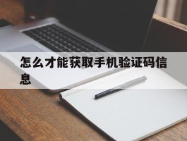 怎么才能获取手机验证码信息