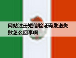 包含网站注册短信验证码发送失败怎么回事啊的词条
