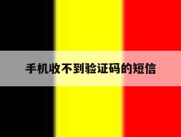 手机收不到验证码的短信