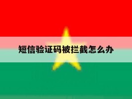 短信验证码被拦截怎么办