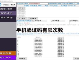 手机验证码有限次数